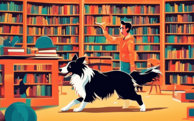 Dog training demonstration at Bourbon Public Library