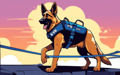Police K-9 Yun Tun Bravely Faces Broken Bridge Challenge